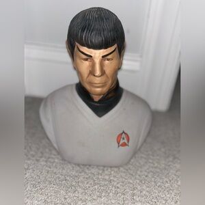 1979 Spock Ceramic Star Trek™ Grenadier Liquor Decanter Antique